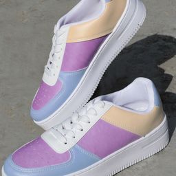 MOZAFIA Women Colourblocked Photochromic Basics Sneakers-37