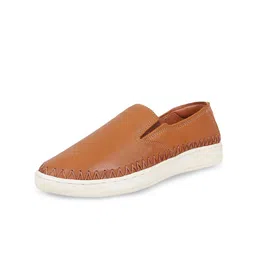 Hidesign Women Leather Slip-On Sneakers-image-62