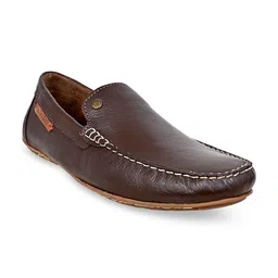 HX London Men Textured Leather Lightweight Loafers-image-51