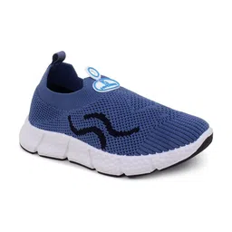 Hygear Kids Textured Contrast Sole Slip-On Sneakers-13