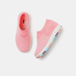 R&B Girls Textured Slip-On Sneakers-picture-11