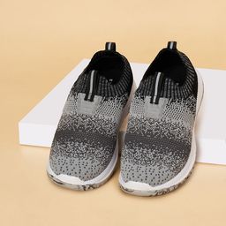 Pantaloons Junior Boys Textured Slip-On Sneakers-image-0
