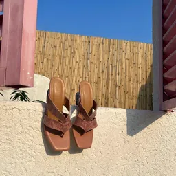 Devano Textured Open Toe Block Heels-2