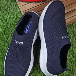 ASIAN Men Round Toe Slip-On Lightweight Sports Sneakers-image-32