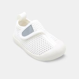 Hopscotch Kids White Striped Slip-On Sneaker-picture-12