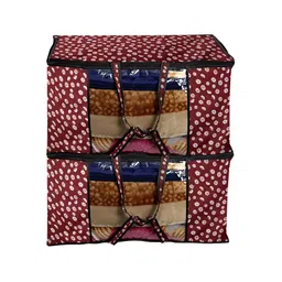 Stylista Red 2 Pieces Water Resistant Multi-Utility Organisers-20