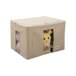 HOKIPO Beige Set of 1 Regular Multi-Utility Organisers-12