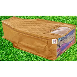 atorakushon Gold-Toned Set of 2 Solid Drawer Organisers-13