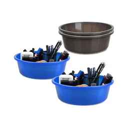 Kuber Industries Grey Set of 4 Regular Desk Organiser Organisers-2