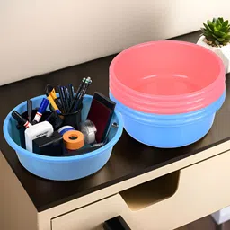 Kuber Industries Blue Set of 6 Regular Desk Organiser Organisers-16