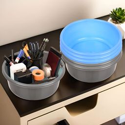 Kuber Industries Grey Set of 6 Regular Desk Organiser Organisers-37