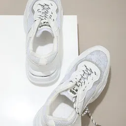 LULU & SKY Women Round Toe Trainers Sneakers-34
