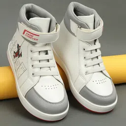 Fame Forever by Lifestyle Boys Round Toe Mid-Top Sneakers-image-42