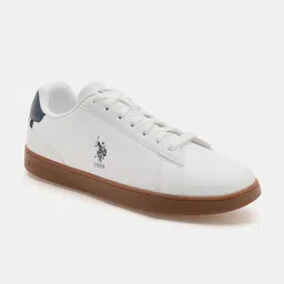 U.S. Polo Assn. Men Brand Logo Printed Lace-Ups Sneakers-image-12