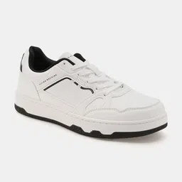 Flying Machine Men PU Round Toe Lace-Ups Sneakers-image-37