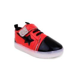 Superminis Kids Colourblocked Embellished Sneakers-12
