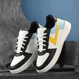 Mactree Men Colourblocked Lightweight Sneakers-image-89