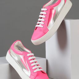 Bruno Manetti Women Colourblocked Water Repellent Upper Sneakers-52