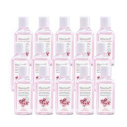 Maxisoft Set of 15 Japanese Cherry Blossom Hand Sanitizer with Aloe Vera & Neem-60 ml Each-image-30