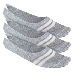 Heelium Men Striped Pack of 3 Odour Free Breathable Low Cut Bamboo No Show Socks-image-72