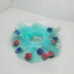 Soho Boho Studio Sea Green Ponytail Holders-13