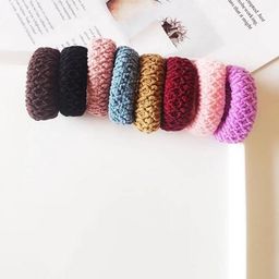 DN Creation Set Of 12 Assorted Ponytail Holders-89