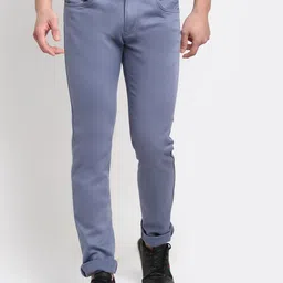 Cantabil Men Grey Original Pure Cotton Trousers-image-43