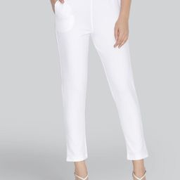 LYRA Women Original Mid-Rise Cigarette Trousers-image-68