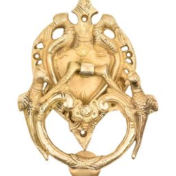 Indianshelf Beige Vintage Birds Door Knocker-image-2
