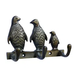 Aakrati Black Penguin Design Aluminum Key Holder-15