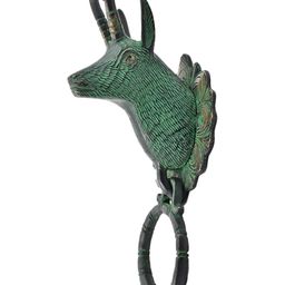 Indianshelf Black & Green Billy Goat Door Knocker-image-95