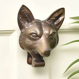 Indianshelf Beige Fox Face Door Knockers-41