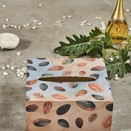A Tiny Mistake Multicoloured Printed Wooden Tissue Box-4