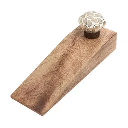 Indianshelf Beige & Grey Hexagon Shaped Door Stopper-image-90