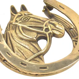 Indianshelf Gold Toned Horse Shoe Door Knocker-image-28