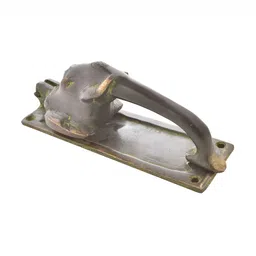 Indianshelf Beige & Black Elephant Door Knocker-image-97