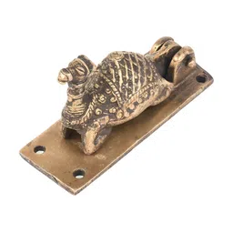 Indianshelf Gold Toned Camel Shape Door Knocker-image-57