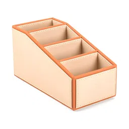 ICHKAN Cream Coloured Textured Utility Holder-6