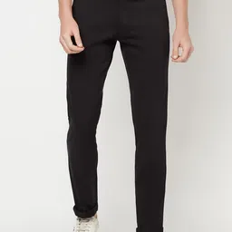 Octave Men Black Trousers-image-43