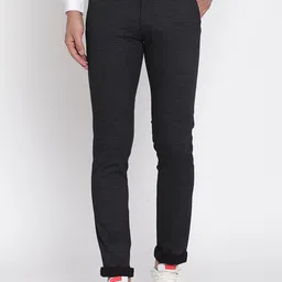 Octave Men Black Trousers-image-39