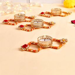 Ascension 4 Pieces Tealight Candle Holders-29