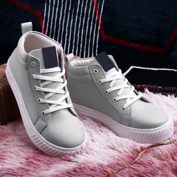 Bxxy Women Mid Top Lace Up Sneakers-image-82