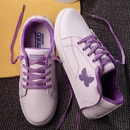 ASIAN Women Butterfly Printed Lightweight Comfort Insole Basics Sneakers-picture-1