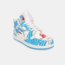 Fans Army Men Demon Slayer Tanjiro Water Dragon Anime Printed Lightweight Sneakers-57