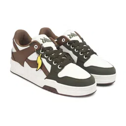 ZAYDN Men Lace-Ups Colourblocked Sneakers-image-37