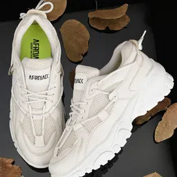 AfroJack Women Solid Sneakers-32