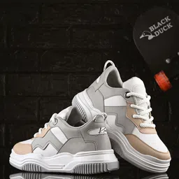 knoos Men Colourblocked Sneakers-image-62