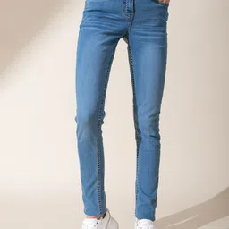 B.Copenhagen Women Blue Skinny Fit Light Fade Jeans-image-56