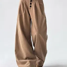 StyleCast x Revolte Women Loose Fit Pleated Trousers-image-78