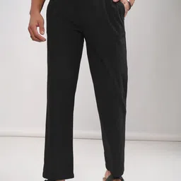 HIGHLANDER Men Textured Trousers-picture-17